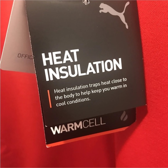 Men’s Puma Spain Espana National Soccer Team Red Fleece Hoodie Size Medium L/S - Picture 13 of 13